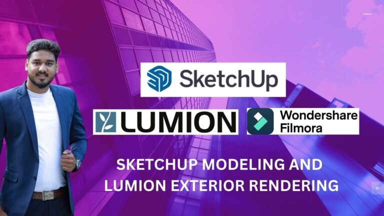 SketchUp + Lumion Exterior Designing